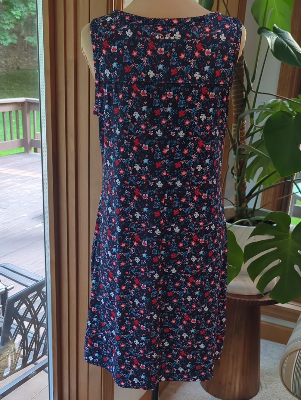 Columbia Floral Active Dress Sleeveless with Pockets Size M - Picture 4 of 7